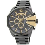 Diesel Mens Black Stainless Steel Quartz Watch by Diesel