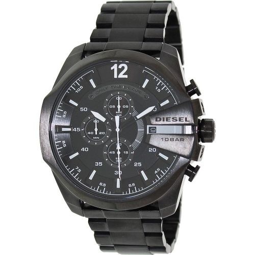  Diesel Mens DZ4283 Mega Chief Black Watch by Diesel