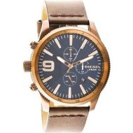 Diesel Mens Rasp DZ4455 Brown Leather Japanese Quartz Fashion Watch by Diesel