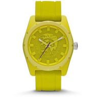 Diesel Unisex DZ1626 Yellow Silicone Strap Watch by Diesel