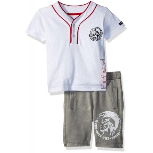  Diesel Baby Boys T-Shirt and Short Set
