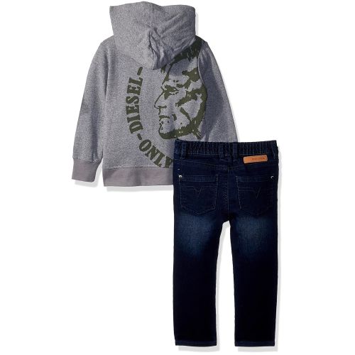  Diesel Baby Boys T-Shirt, Sweatshirt and Pant Set