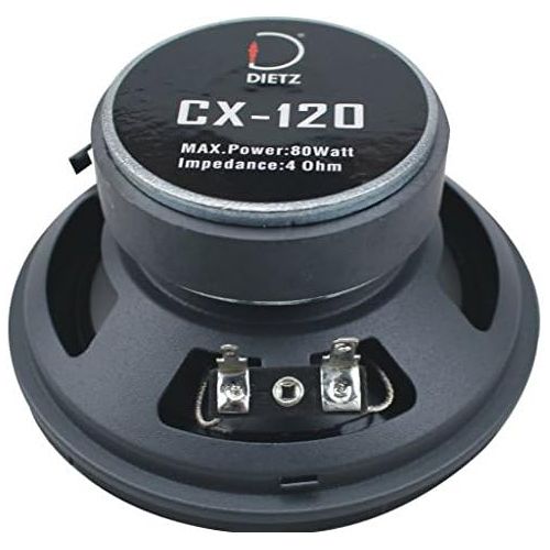  Dietz Audiotechnik Dietz 2 Way Coaxial Speaker, 5?Inch 80?Watt/120?mm/1?Pair. Suitable for: Mercedes W124?Front