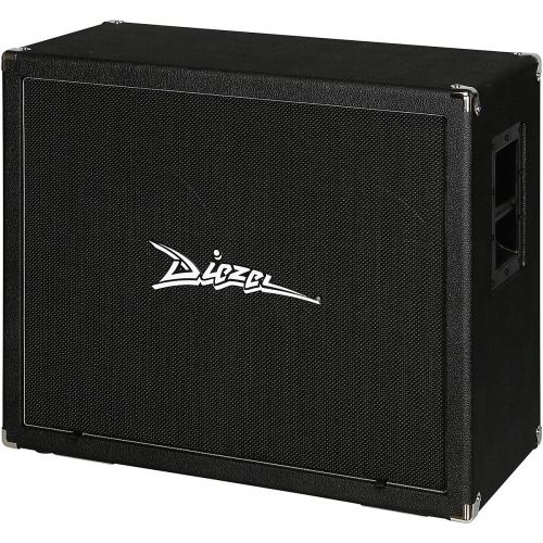  Diezel},description:The Diezel-212FK is a rear-loaded 2x12 cabinet equipped with G12K-100 Celestion speakers. This cabinet is constructed of reinforced African Okoume which deliver