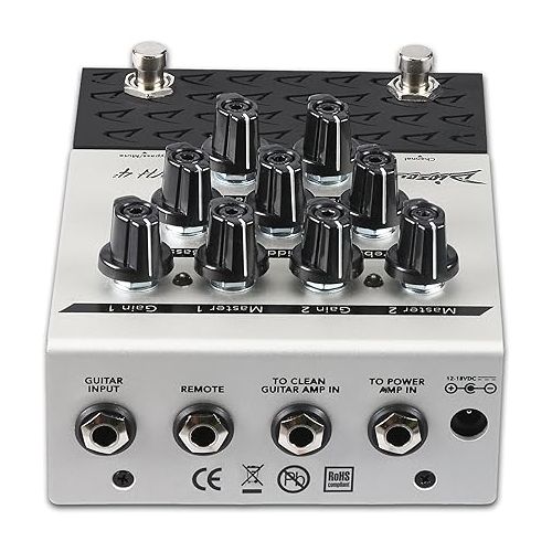 VH4-2 2-Channel Overdrive Distortion & Preamp Guitar Effects Pedal