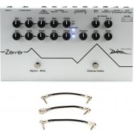 Diezel Zerrer 2-channel Preamp and Distortion Pedal with Patch Cables