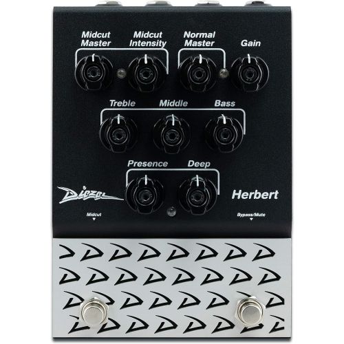  Diezel Herbert Two Channel Overdrive and Preamp Guitar Effects Pedal