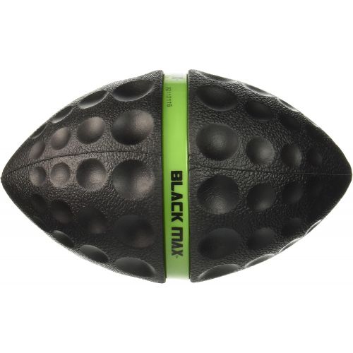  [아마존베스트]Diggin Black Max Kids Foam Soft Football. Long-Throw Spiral Grip. Small Outdoor Sports Toy