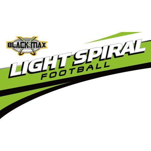  [아마존베스트]Diggin Black Max Light Spiral Football Toy