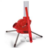 Diggin Active Lazer Pitch Baseball Pitching Machine with Bat and Balls