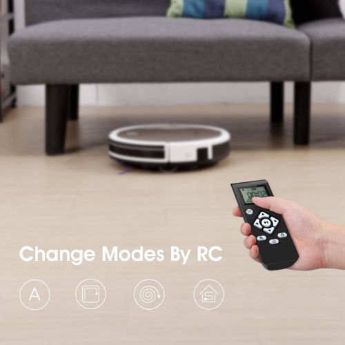  ILIFE V5s Pro Robot Vacuum Mop Cleaner with Water Tank, Automatically Sweeping Scrubbing Mopping Floor Cleaning Robot