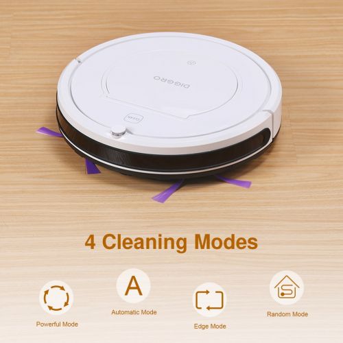  Diggro Robot Vacuum Cleaner, KK320 Robotic Vacuum with One-Key Planning Tech, Powerful Clean for Pets, Suitable for Low-Pile Carpets and Hard Floors