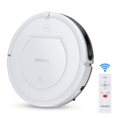  Diggro Robot Vacuum Cleaner, KK320 Robotic Vacuum with One-Key Planning Tech, Powerful Clean for Pets, Suitable for Low-Pile Carpets and Hard Floors