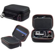 Digicharge Action Camera Carrying Case, Compatible with GoPro Hero10 Max Hero9 Hero8 HERO 10 9 8 FUSION Akaso EK7000 V50 Brave 5 4 Apeman Fitfort Crosstour Dragon Touch Cam 6.5x4.5