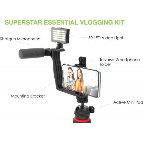  [아마존베스트]Digipower Essentials 5PC Video Blogging Kit