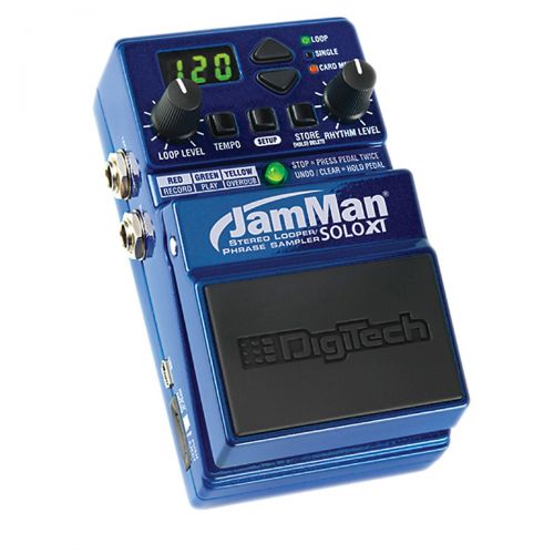  DigiTech},description:After inventing looping nearly three decades ago, DigiTechs JamMan Solo XT (JMSXT) brings you the definitive stereo looping experience. Build up the energy in