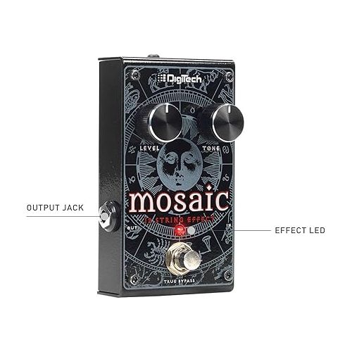  Other Acoustic Guitar Effect Pedal, Black, Regular (Mosaic)