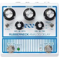 Other Guitar Delay Effects Pedal, White (DOD-RUBBERNECK-U)