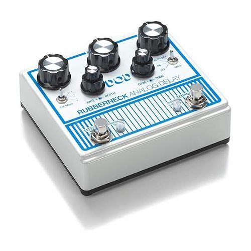  Other Guitar Delay Effects Pedal, White (DOD-RUBBERNECK-U)