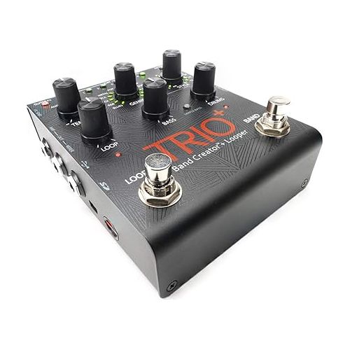  Digitech Trio+ Band Creator + Looper w/ Patch Cables and Power Supply