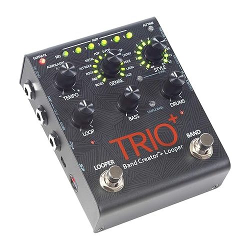  Digitech Trio+ Band Creator + Looper w/ Patch Cables and Power Supply