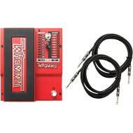 DigiTech Whammy Pedal Re-issue with MIDI Control with Power Supply and 2 Instrument Cable