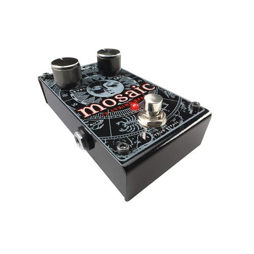  DigiTech Mosaic Polyphonic 12 string Effect Pedal for Electric and Acoustic electric Guitars with Advanced Polyphonic Pitch Shifting Includes 1 x Patch Cable 1 x Instrument Cable &