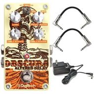 DigiTech Obscura Altered Delay Guitar Effect Pedal with Power Supply and Patch Cables