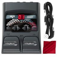 DigiTech RP55 Guitar Multi-Effects Processor with Accessory Bundle