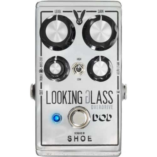  DigiTech by HARMAN DOD Looking Glass Overdrive Pedal w/ 2 Patch Cables