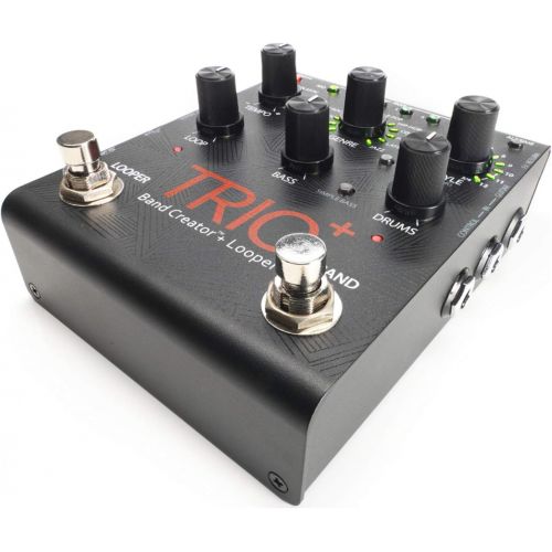  Digitech Trio+ Band Creator + Looper w/ FS3X Footswitch, 4 Cables, and Power Supply