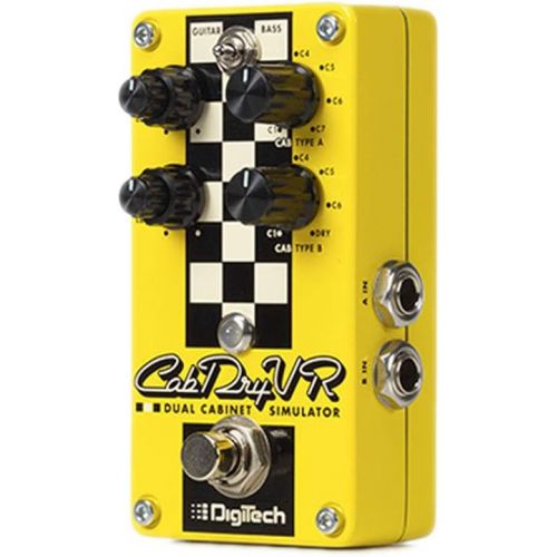  Digitech Dual Speaker Cabinet Emulator Pedal (CabDryVR-U)