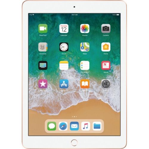 애플 Apple iPad with WiFi, 128GB, Gold (2018 Model)
