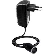 [아마존베스트]-Service-Informationen Digit.Tail Power Rectifier Power Adapter Voltage Converter 100 V - 240 V to 12 V / 1 A (12 W) Car Cigarette Lighter Power Inverter AC/DC Adapter for Sat Nav, Video Recorder/Cameras