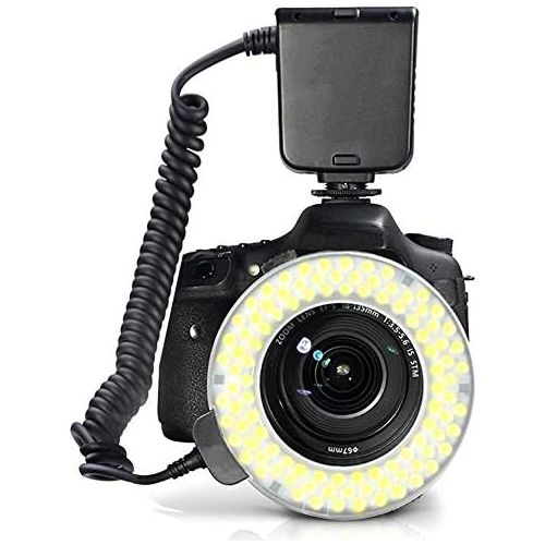  Digital Nc Dual Macro LED Ring Light/Flash Compatible with Nikon D750 (Compatible with All Nikon Lenses)