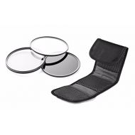 Digital Nc Nikon Coolpix P900/P950 High Grade Multi-Coated, Multi-Threaded, 3 Piece Lens Filter Kit, Made by Optics + Nwv Direct Microfiber Cleaning Cloth.