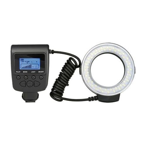  Digital Nc Dual Macro LED Ring Light/Flash for All Panasonic Lumix Cameras (Includes Necessary Adapters/Rings for Mounting)…
