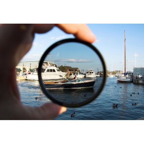  Digital Nc C-PL (Circular Polarizer) Multicoated Multithreaded Glass Filter (52mm) For GoPro?HERO4 (Includes 2 Lens Adapters For Using With And Without Housing)