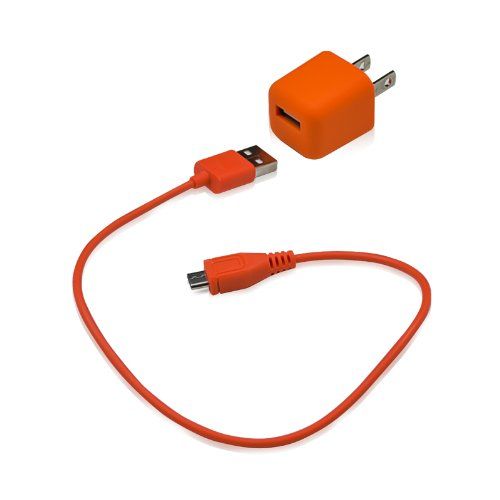  Digital2 D2 Portable USB Battery 8400 mAh with built in LED flashlight and Dual Charging Capability - Orange (EP-8400B_OR)