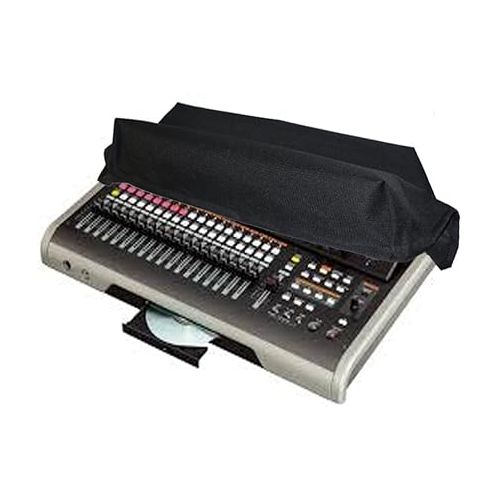  Dust Cover Compatible With Tascam DP-24 / DP-32 / DP-32SD Digital Portastudio Recorder [Antistatic, Water Resistant, Protector, Black] [WxDxH = 20.2x13.4x4.09-2]