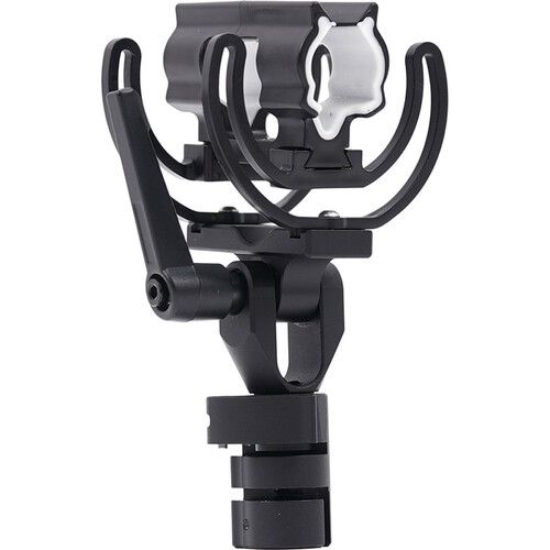  DigitalFoto Solution Limited Dual Microphone Suspension Shockmount with Quick Release Clamp