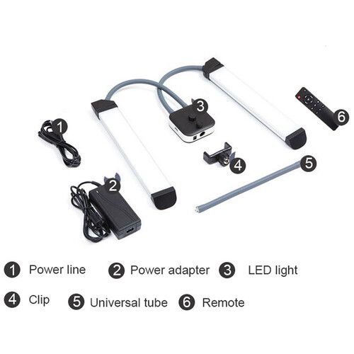  DigitalFoto Solution Limited ME01 Magic Elephant Dual Arm LED Fill Lights