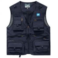 DigitalFoto Solution Limited Multifunctional Photo Vest (Blue, 2XL)