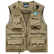 DigitalFoto Solution Limited Multifunctional Photo Vest (Khaki, 3XL)