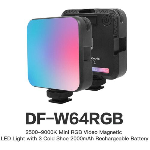  DigitalFoto Solution Limited Magnetic Mini RGB LED Light (2500 to 9000K)