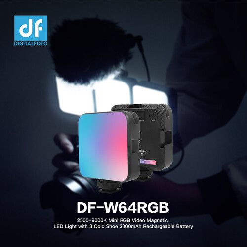  DigitalFoto Solution Limited Magnetic Mini RGB LED Light (2500 to 9000K)