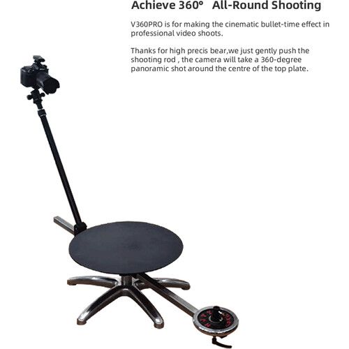  DigitalFoto Solution Limited V360PRO 360° Full Body Camera Booth Spinning Rig Video Platform