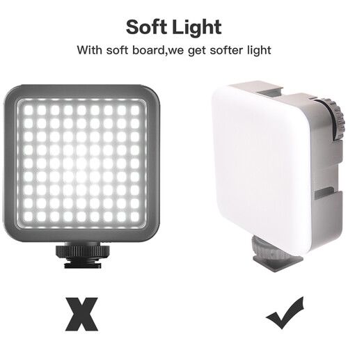  DigitalFoto Solution Limited RGB Nano 68-LED Light with Built-In Battery and Magnet