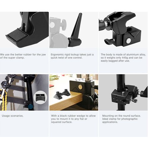  DigitalFoto Solution Limited Super Clamp with Ratchet Handle