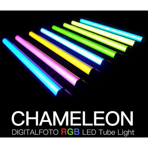  DigitalFoto Solution Limited Chameleon LED RGB Tube Light, 2'